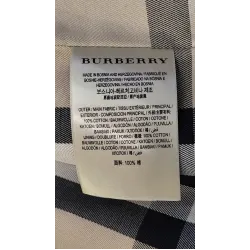 BURBERRY – Cape trench en coton