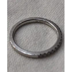 De Beers - Bague en platine