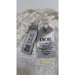 CHRISTIAN DIOR – T-shirt Monogramme Oblique Blanc