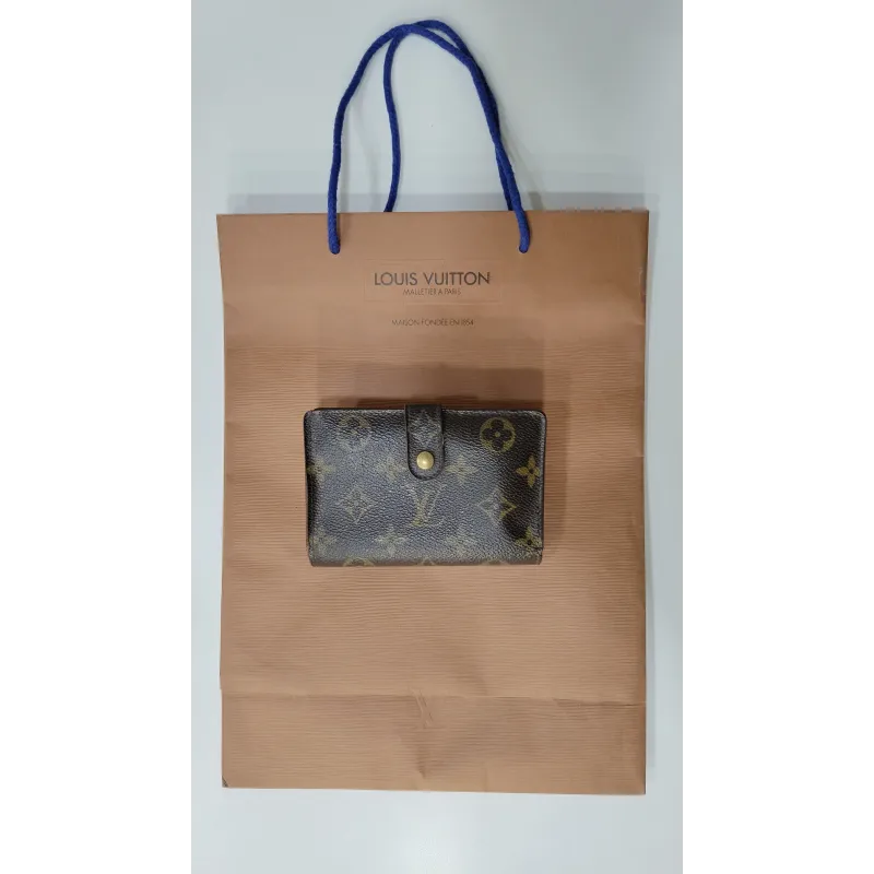 LOUIS VUITTON – Portefeuille Compact Monogram – Vintage