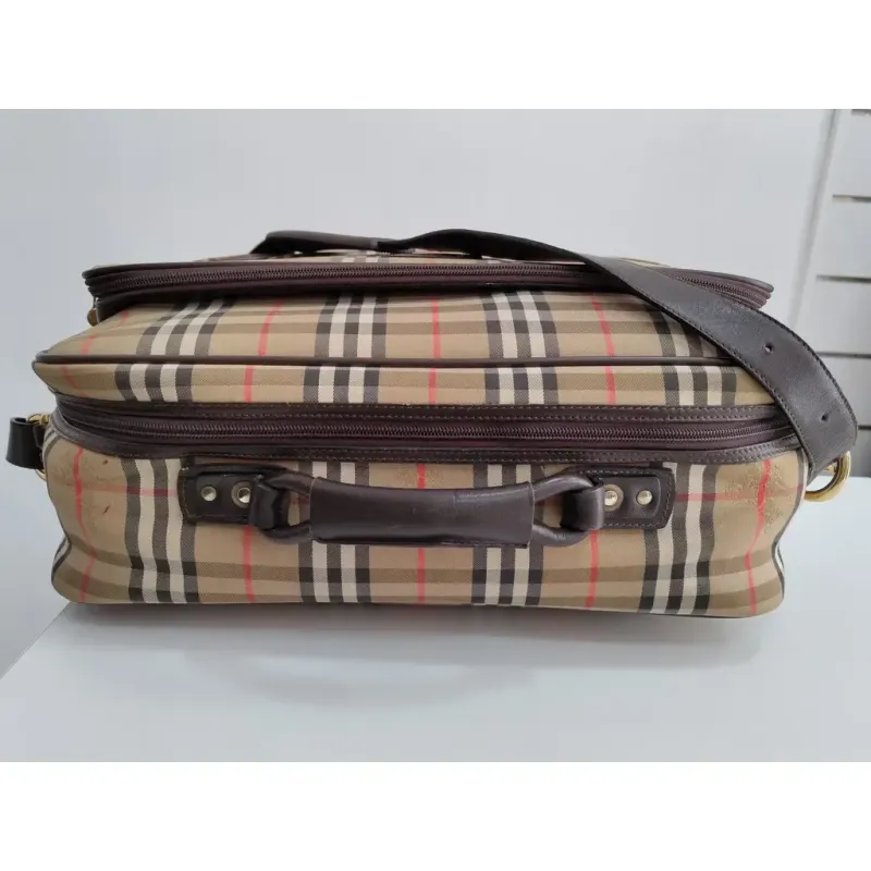 BURBERRY – Vintage Check Travel Bag – Grand format