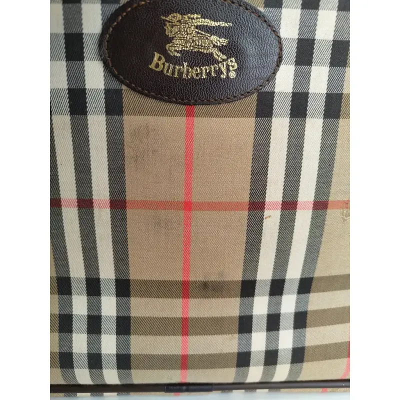 BURBERRY – Vintage Check Travel Bag – Grand format