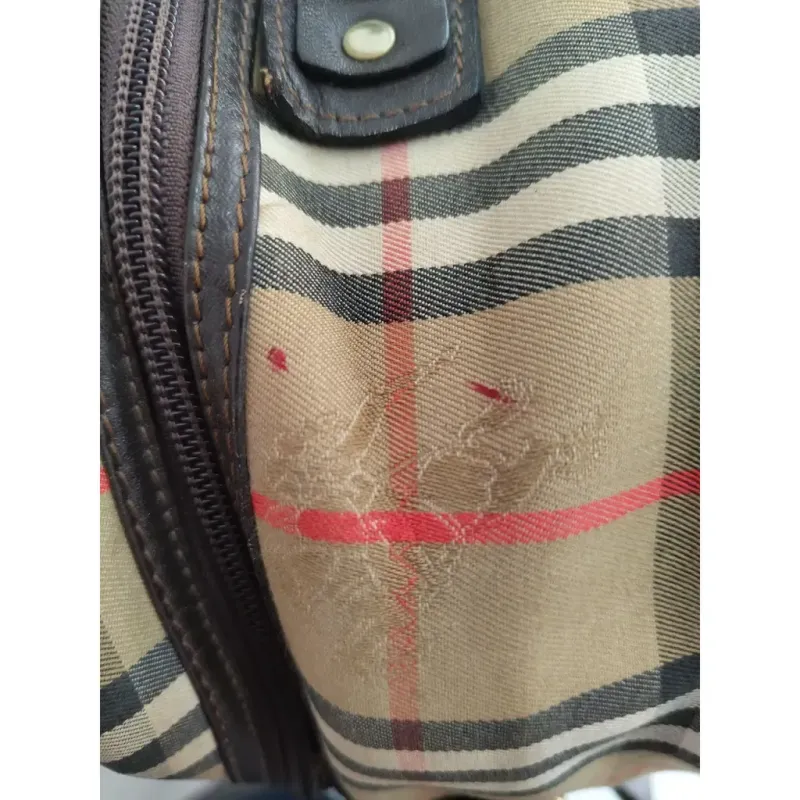 BURBERRY – Vintage Check Travel Bag – Grand format