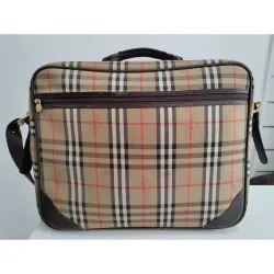 BURBERRY – Vintage Check Travel Bag – Grand format