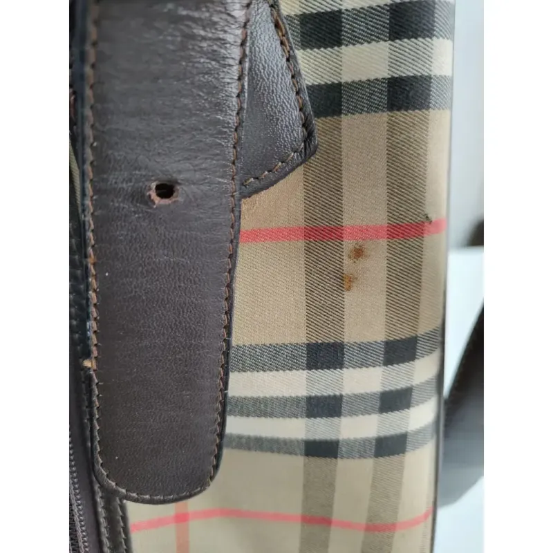 BURBERRY – Vintage Check Travel Bag – Grand format