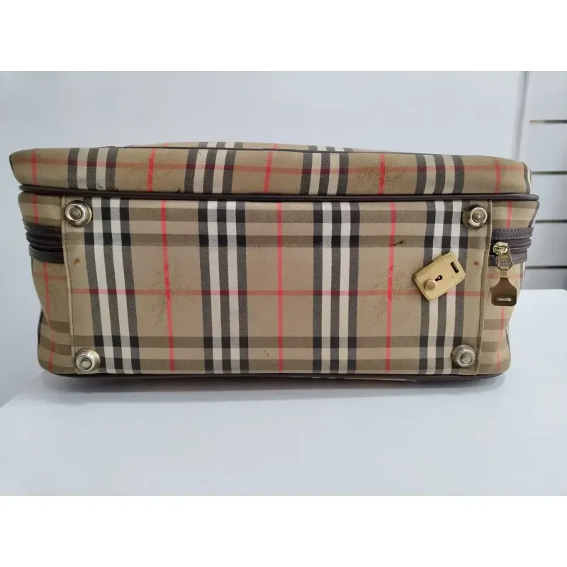 BURBERRY – Vintage Check Travel Bag – Grand format