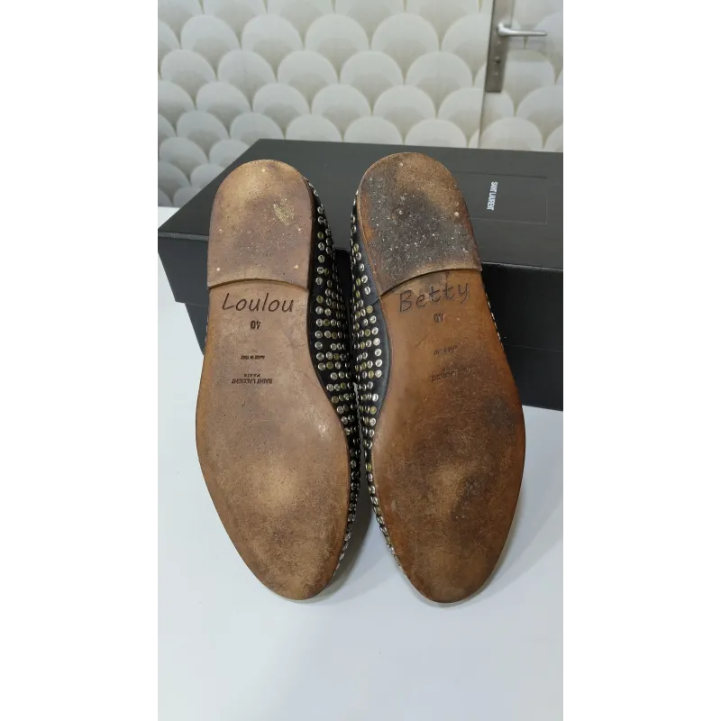 Saint Laurent - Derbies en cuir
