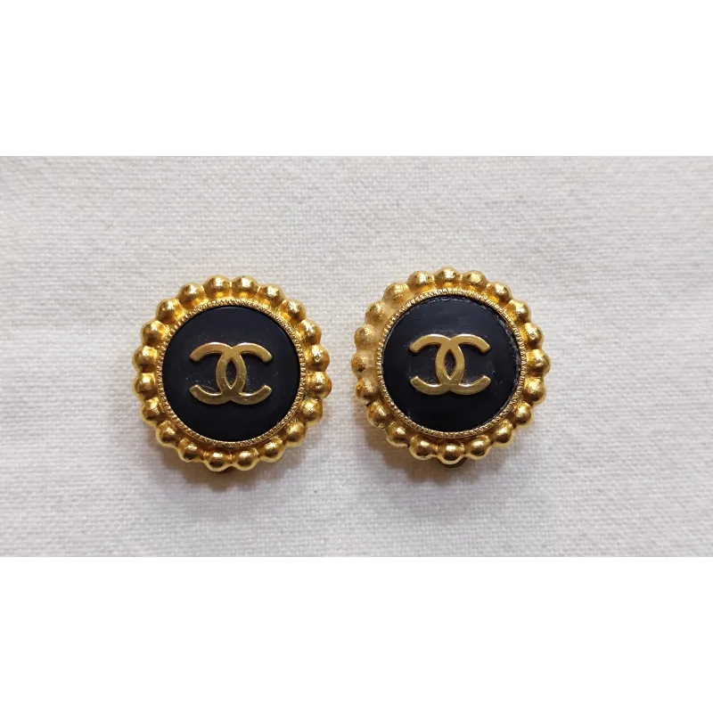 Chanel - Boucles d'oreilles CC