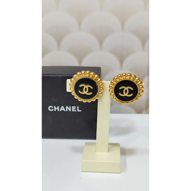 Chanel - Boucles d'oreilles CC