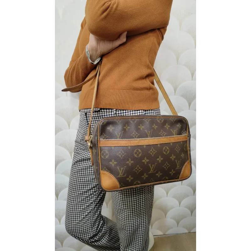 Louis Vuitton - Sac bandoulière en toile Trocadéro