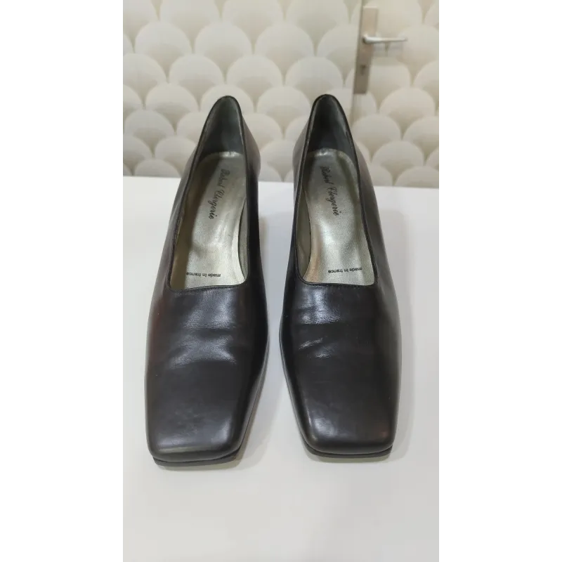 Robert Clergerie - Escarpins en cuir noir T38