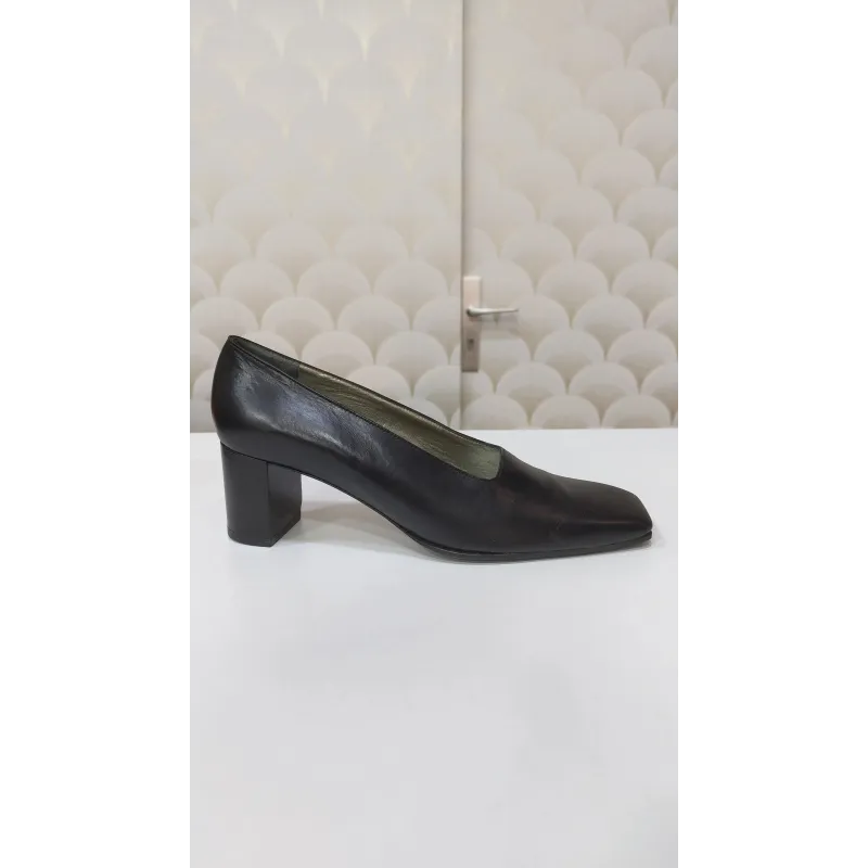 Robert Clergerie - Escarpins en cuir noir T38
