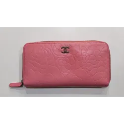 Chanel - Portefeuille zippé