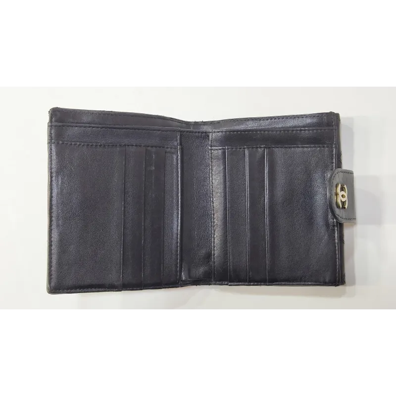 Chanel  - Portefeuille en cuir