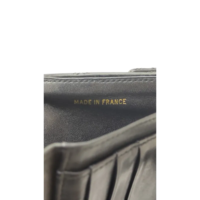 Chanel  - Portefeuille en cuir
