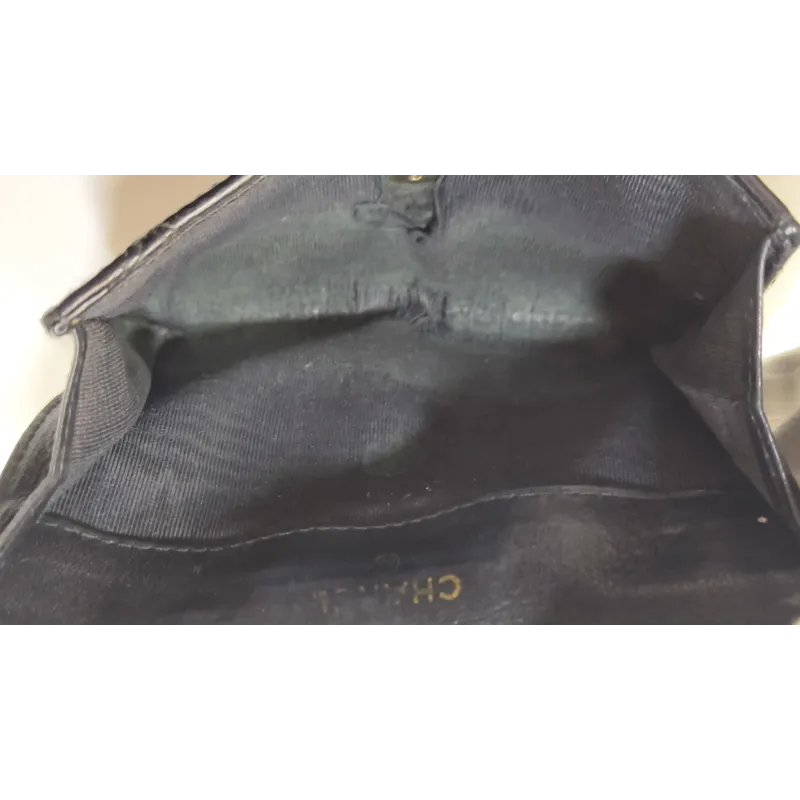 Chanel  - Portefeuille en cuir