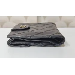 Chanel  - Portefeuille en cuir