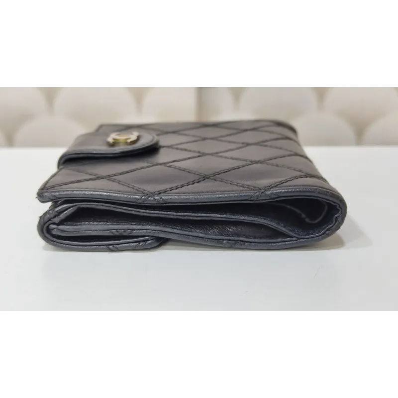 Chanel  - Portefeuille en cuir