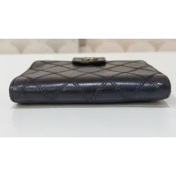 Chanel  - Portefeuille en cuir