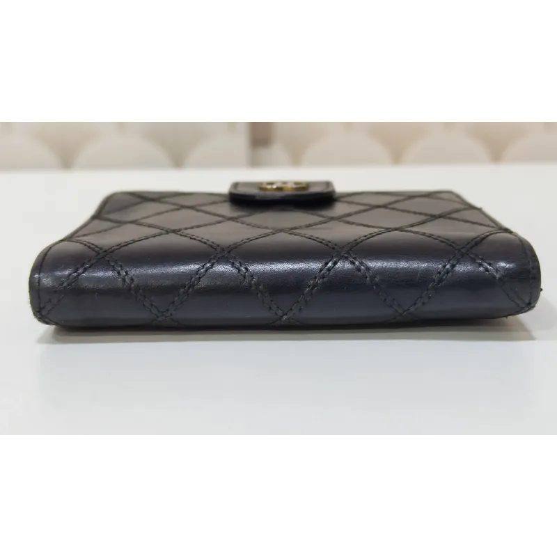 Chanel  - Portefeuille en cuir