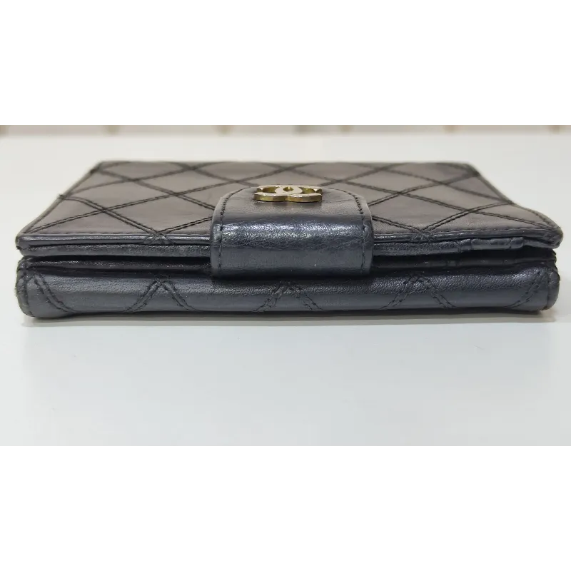 Chanel  - Portefeuille en cuir