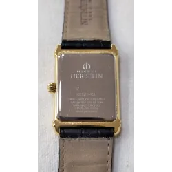 Michel Herbelin – Montre rectangulaire dorée