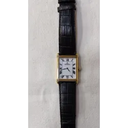 Michel Herbelin – Montre rectangulaire dorée