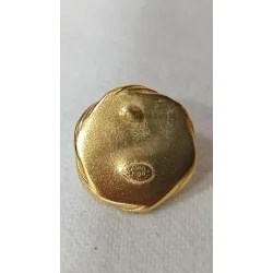 Chanel – Boucles d’oreilles vintage dorées