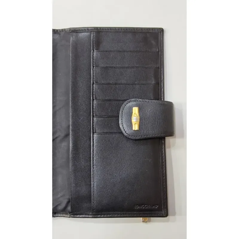 Longchamp - portefeuille en cuir
