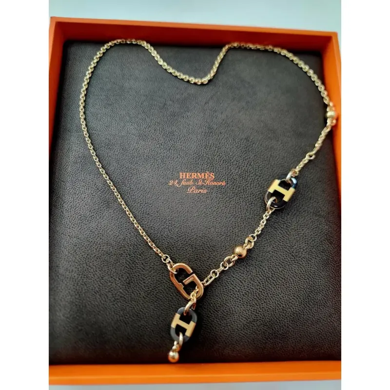 Hermès - Sautoir chaîne d'ancre