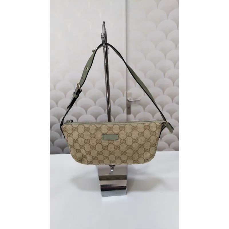 Gucci - Pochette en toile monogramme GG