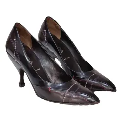 Prada  - Escarpins en cuir