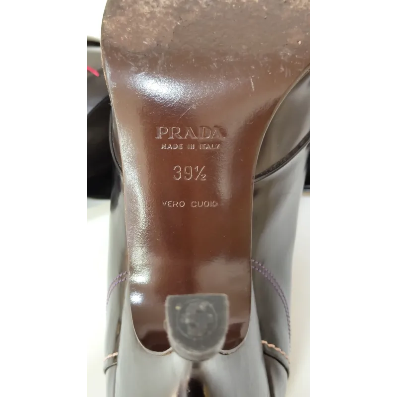 Prada  - Escarpins en cuir