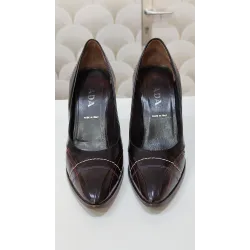 Prada  - Escarpins en cuir