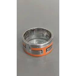 Hermès - Bague en argent 56mm