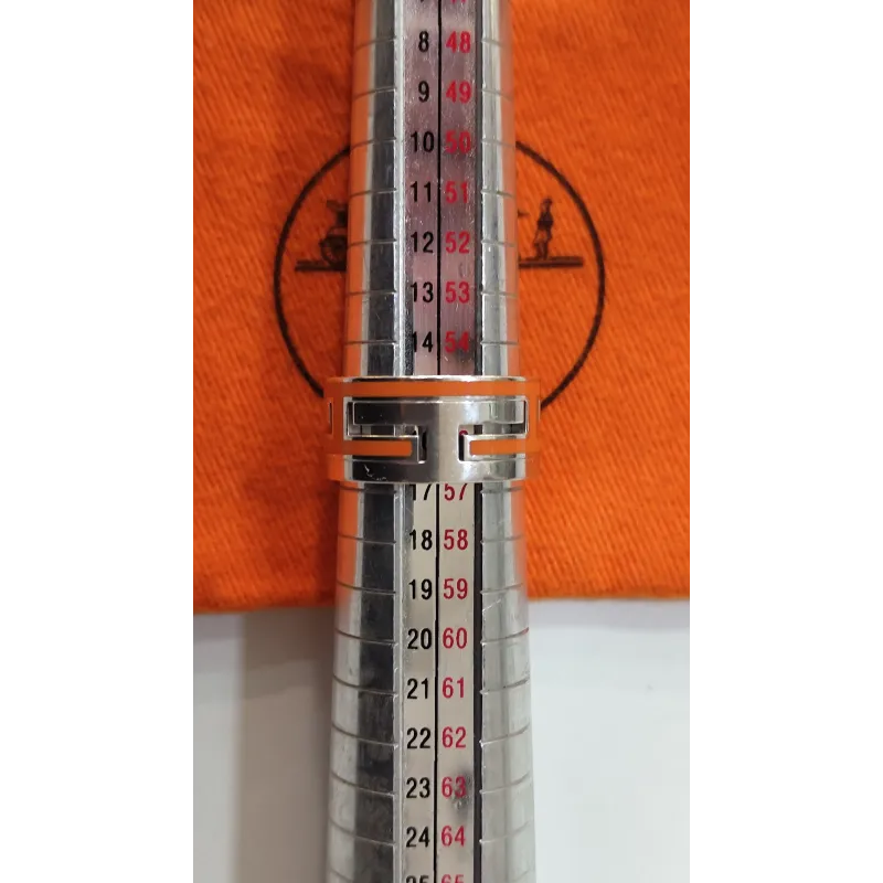 Hermès - Bague en argent 56mm