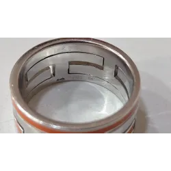 Hermès - Bague en argent 56mm