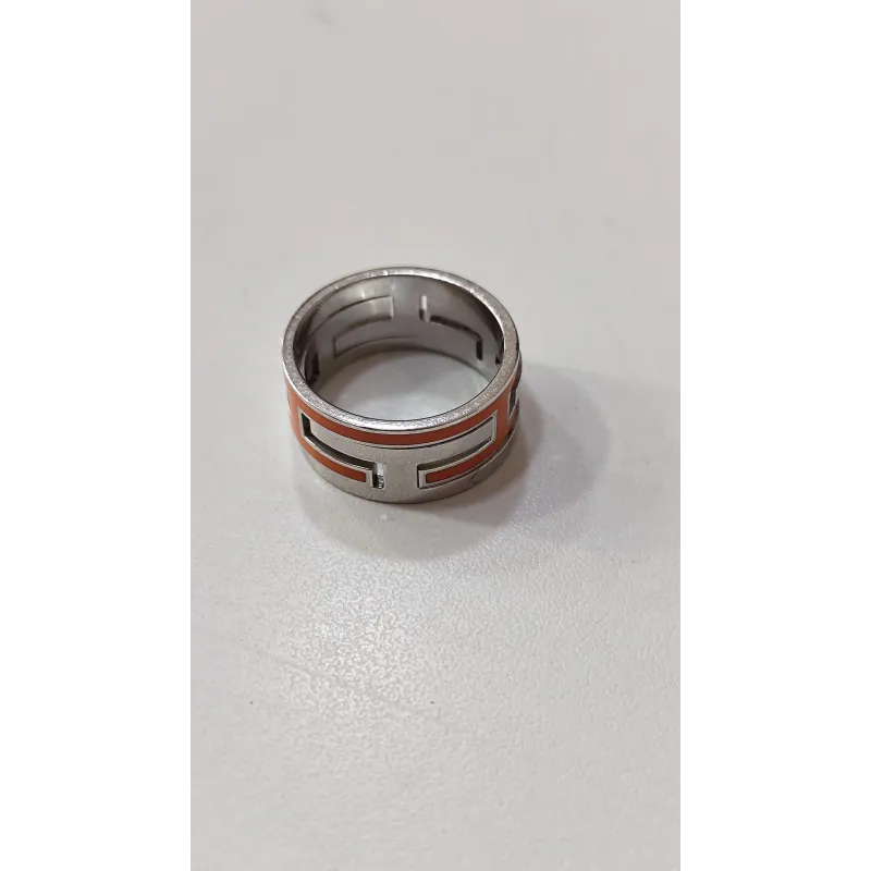 Hermès - Bague en argent 56mm