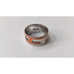 Hermès - Bague en argent 56mm