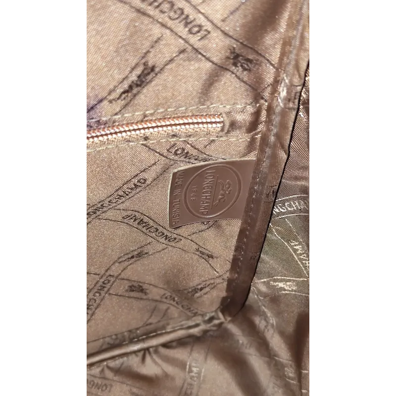 Longchamp - Sac à main en cuir Roseau