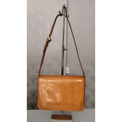 Louis Vuitton - Sac à main en cuir verni Thompson