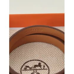 Hermès - Bracelet en cuir Kelly Double Tour
