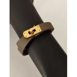 Hermès - Bracelet en cuir Kelly Double Tour