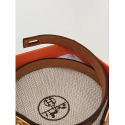 Hermès - Bracelet en cuir Kelly Double Tour