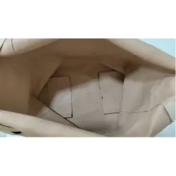 Sac à main en cuir de vache et de python