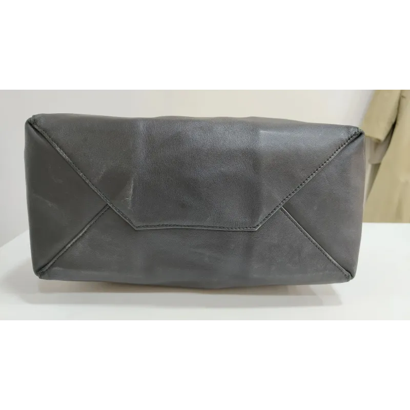 Sac à main en cuir de vache et de python