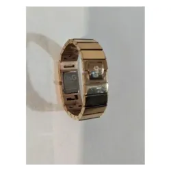 Montre en acier rose