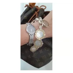 Bracelet en argent pièces 10 Francs
