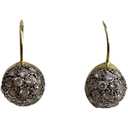 Boucles d'oreilles en or jaune
