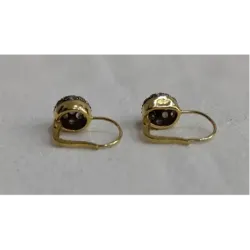 Boucles d'oreilles en or jaune